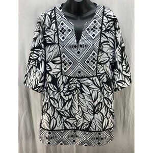 Lane Bryant Top Blouse Plus Size 14 16 Tunic Women